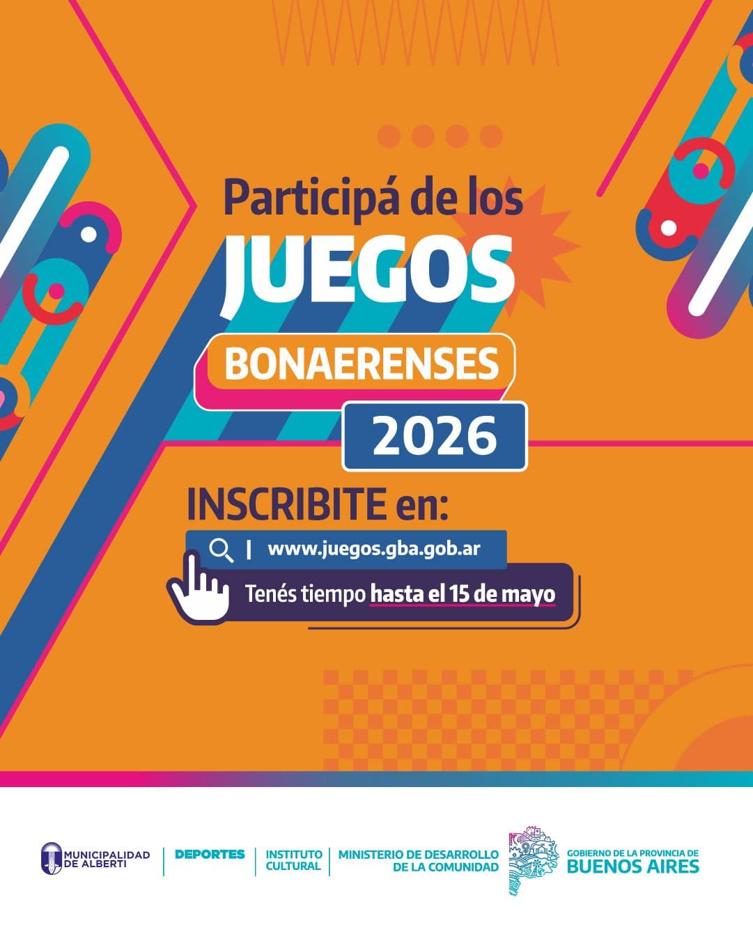 Imagen principal de la noticia JUEGOS BONAERENSES 2026 / Abrieron las inscripciones para la edición 2026